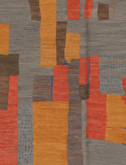 Abstract Beni Mrirt Moroccan Rug - forma 106