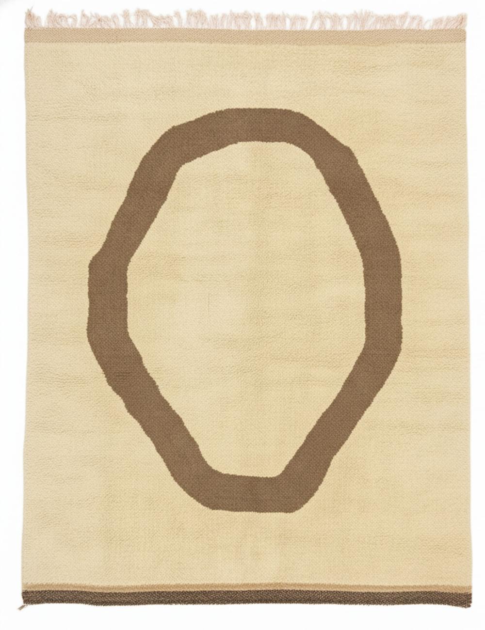 Abstract Beni Mrirt Moroccan Rug - forma 110
