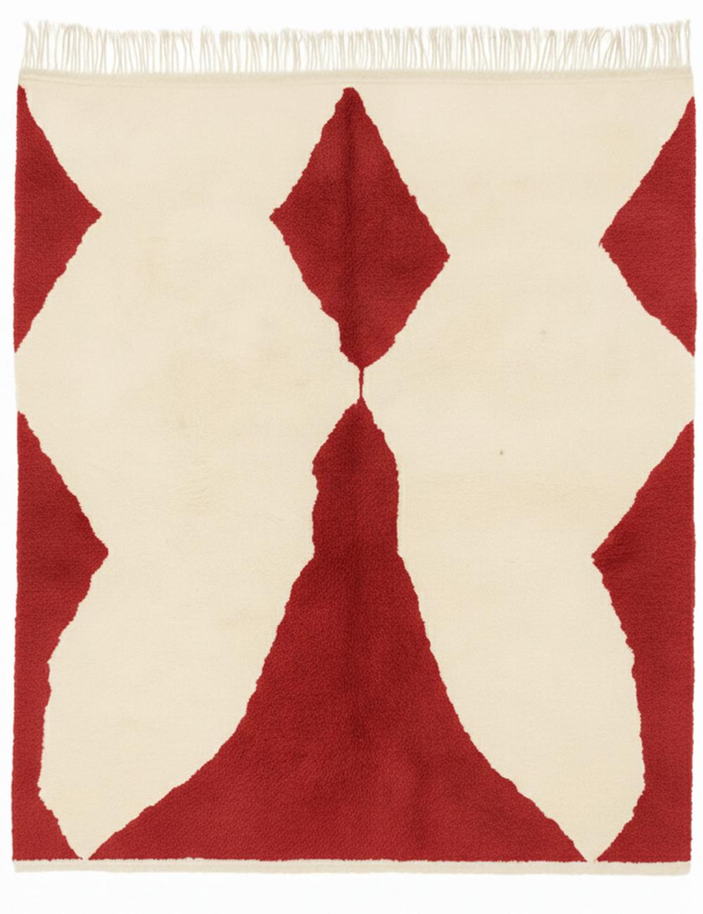Custom Geometric Moroccan Rug - forma 68