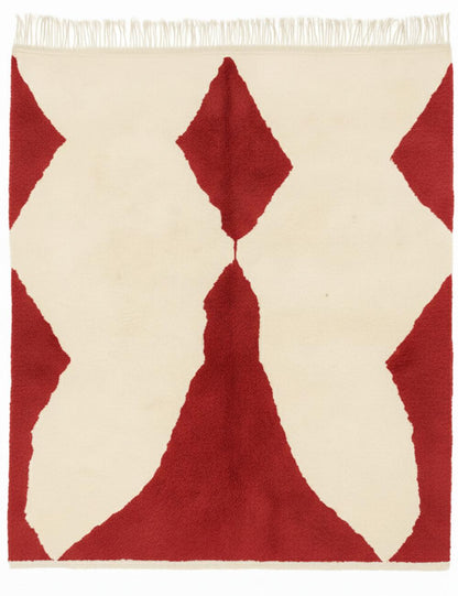 Custom Geometric Moroccan Rug - forma 68