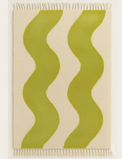 Custom Wavy Moroccan Rug - forma 64