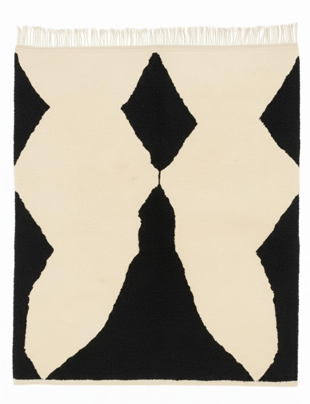 Custom Geometric Moroccan Rug - forma 68
