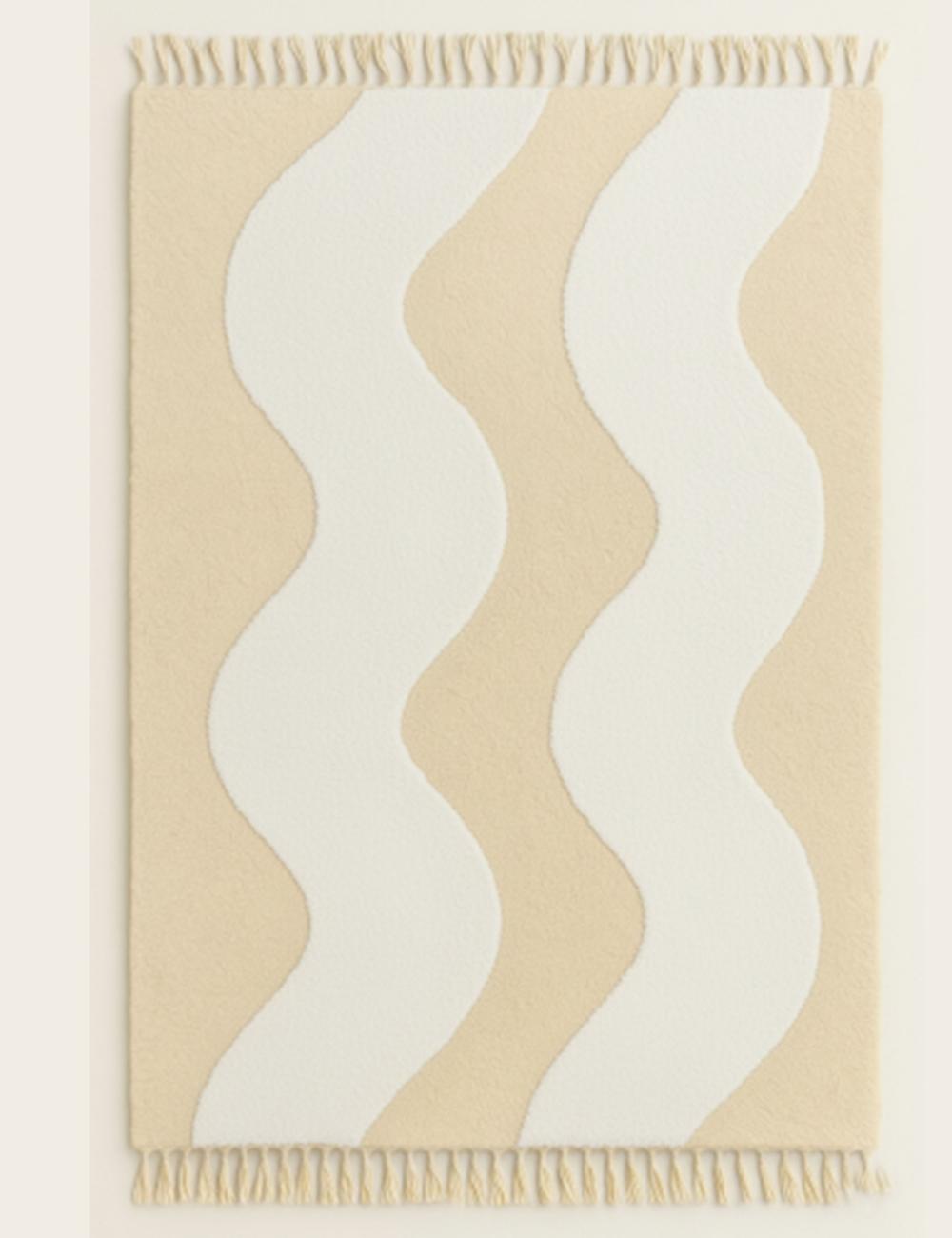Custom Wavy Moroccan Rug - forma 64