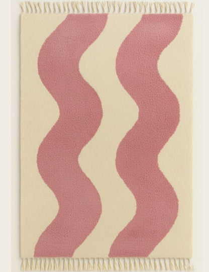 Custom Wavy Moroccan Rug - forma 64