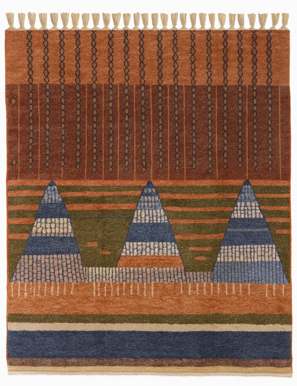 Luxury Beni MRirt Custom Rug - Echoes Of Love 12