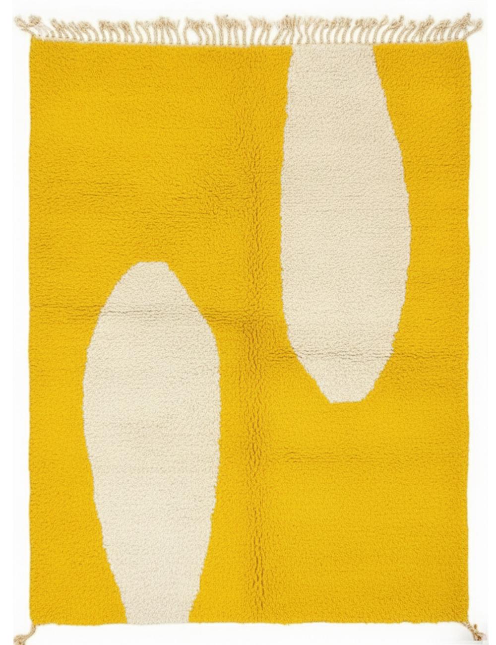 Organic Custom Moroccan Wool Rug - Echoes Of Love 33