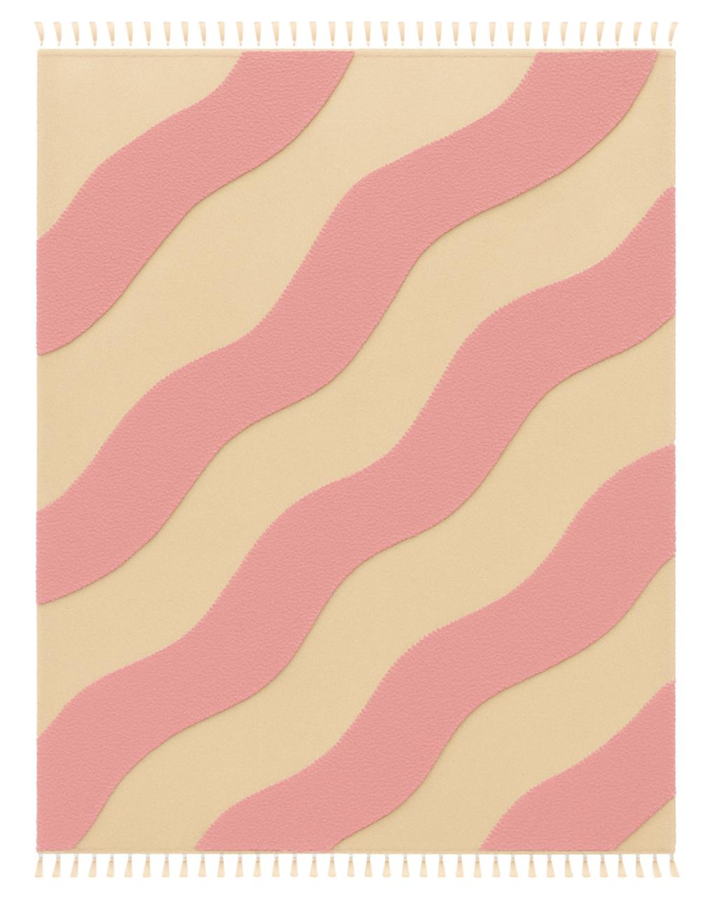 Moroccan Wavy Stripe Custom Rug - Forma 10
