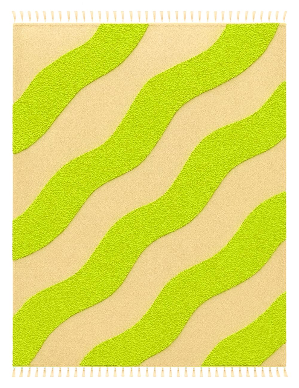 Moroccan Wavy Stripe Custom Rug - Forma 10