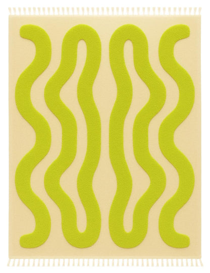 Wavy Custom Moroccan Berber Rug - Forma 11