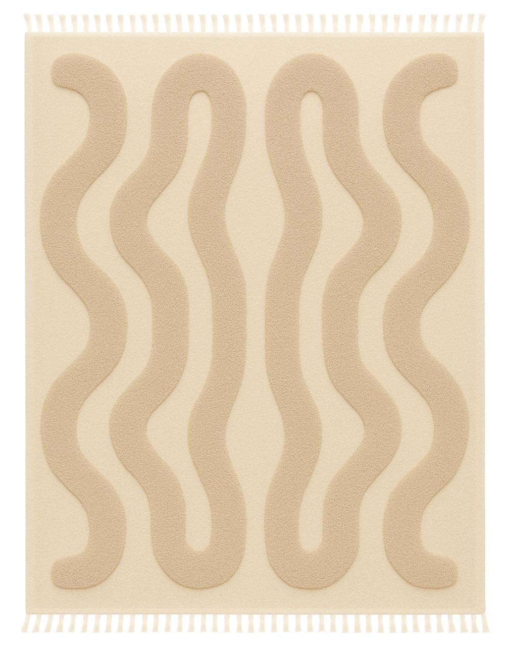 Wavy Custom Moroccan Berber Rug - Forma 11