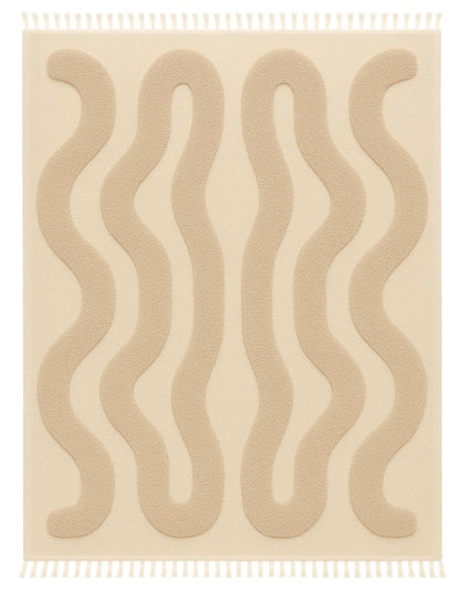 Wavy Custom Moroccan Berber Rug - Forma 11