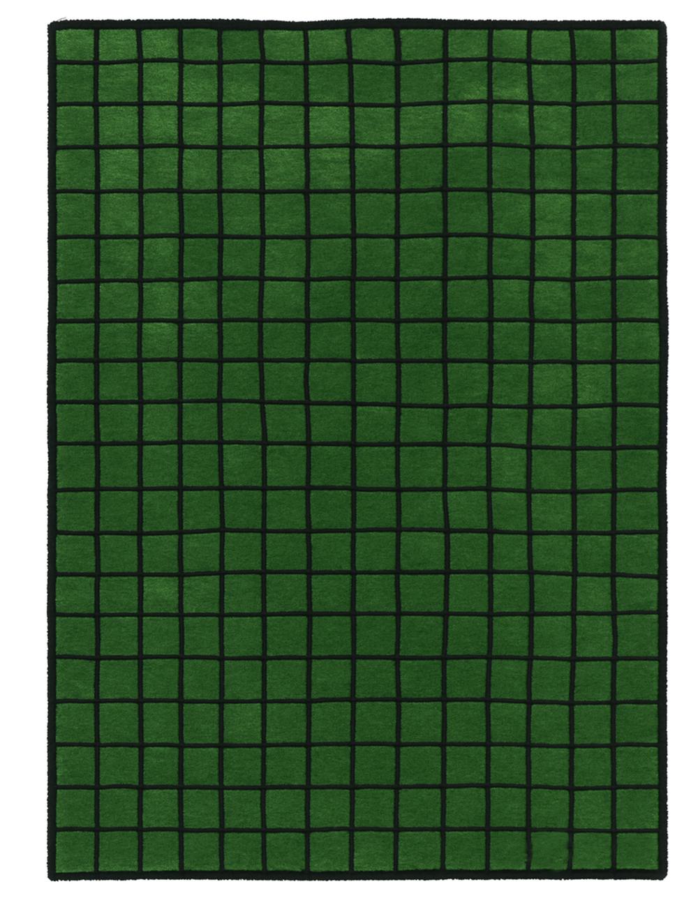 Custom Grid Moroccan Wool Rug - Forma 35
