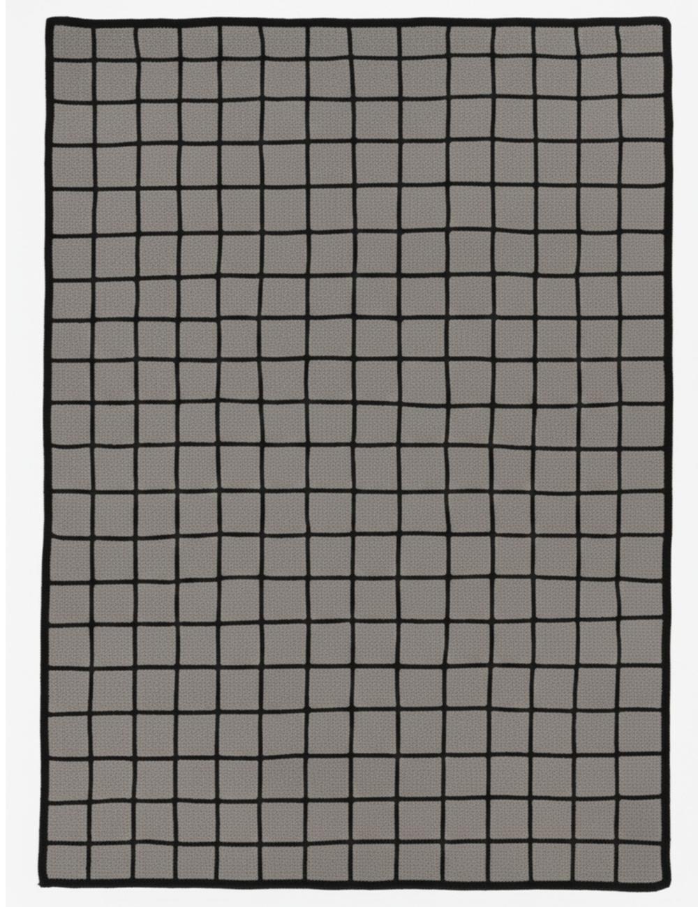 Custom Grid Moroccan Wool Rug - Forma 35