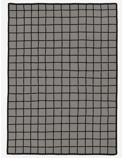 Custom Grid Moroccan Wool Rug - Forma 35