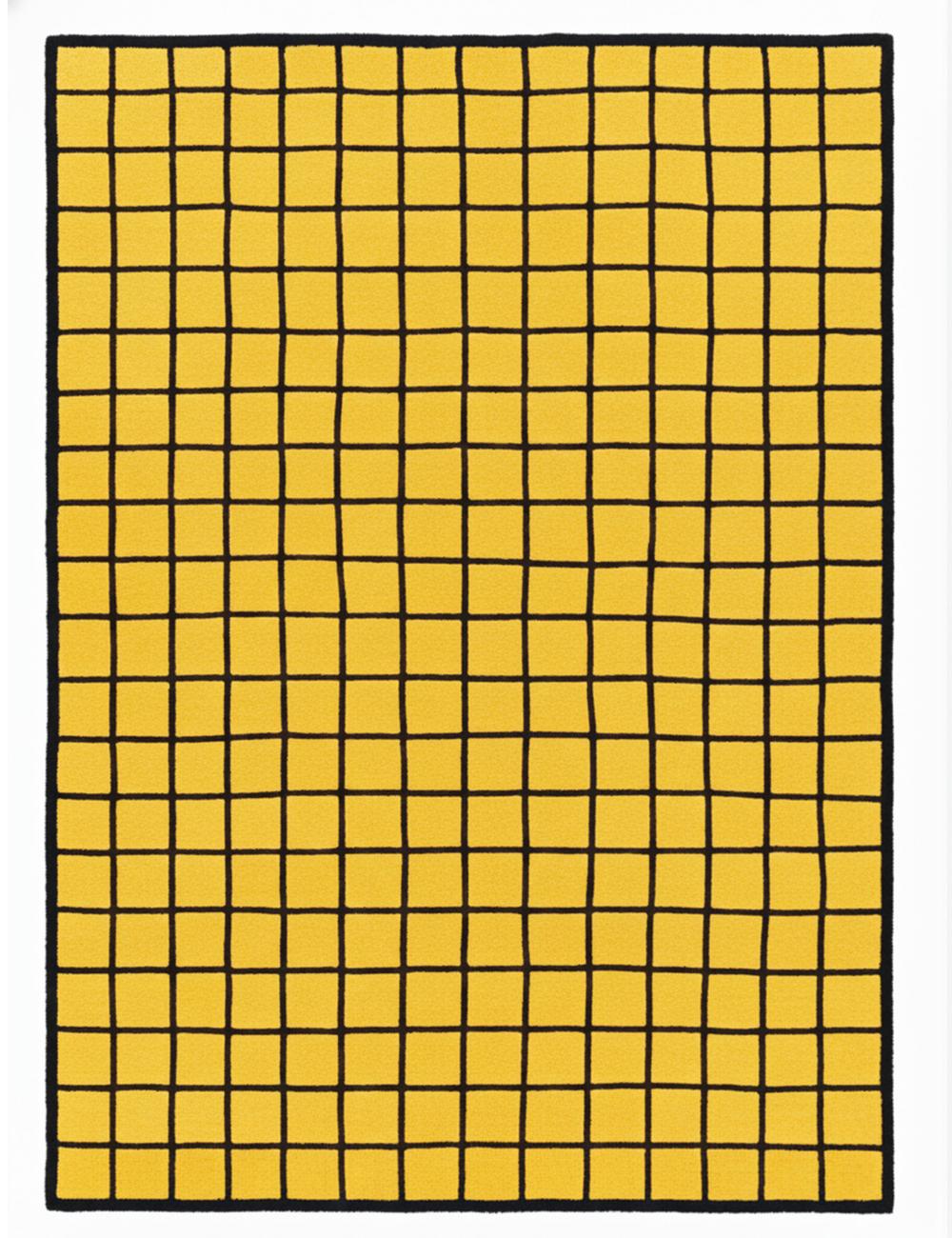 Custom Grid Moroccan Wool Rug - Forma 35