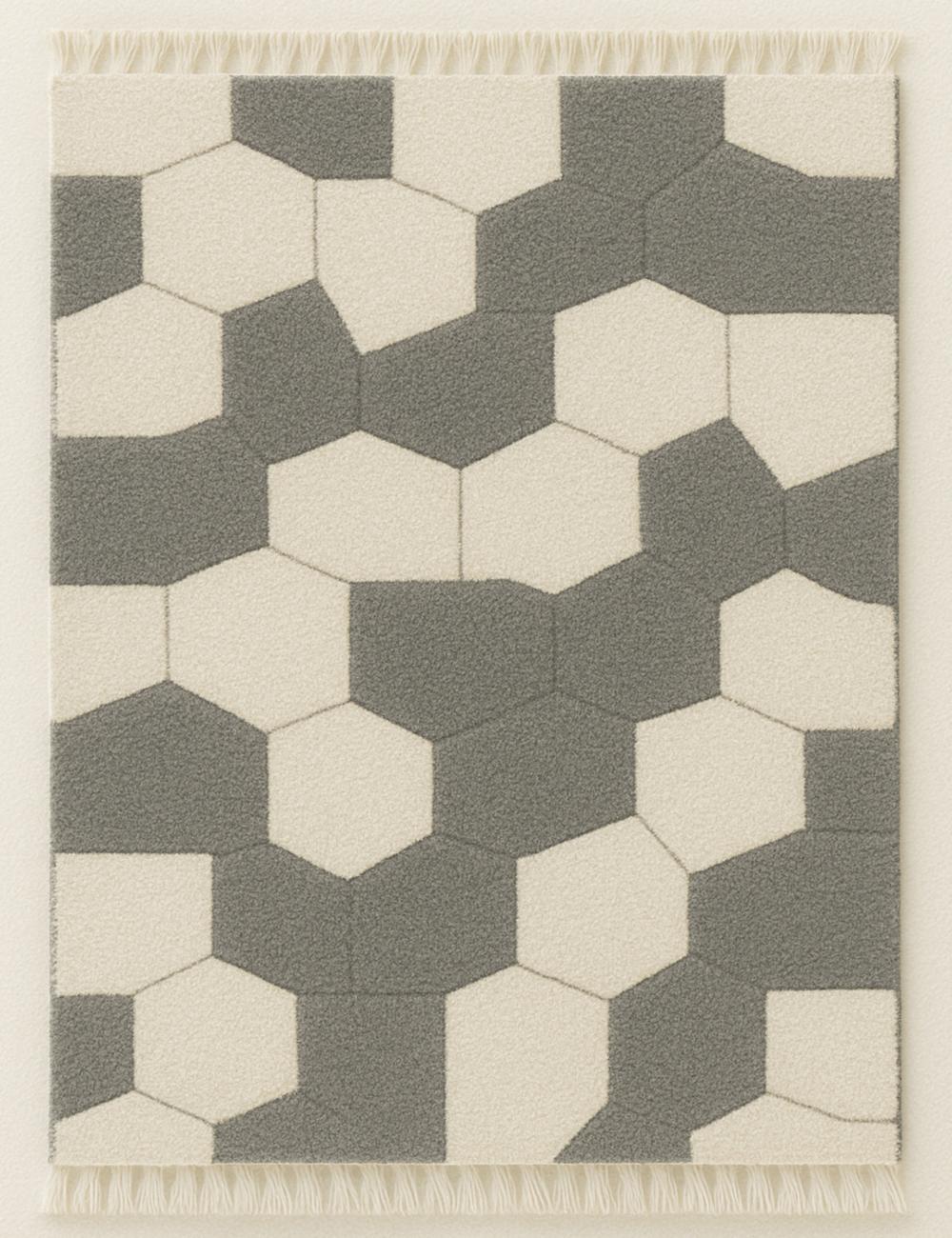 Moroccan Modern Hexagon Rug - Forma 13