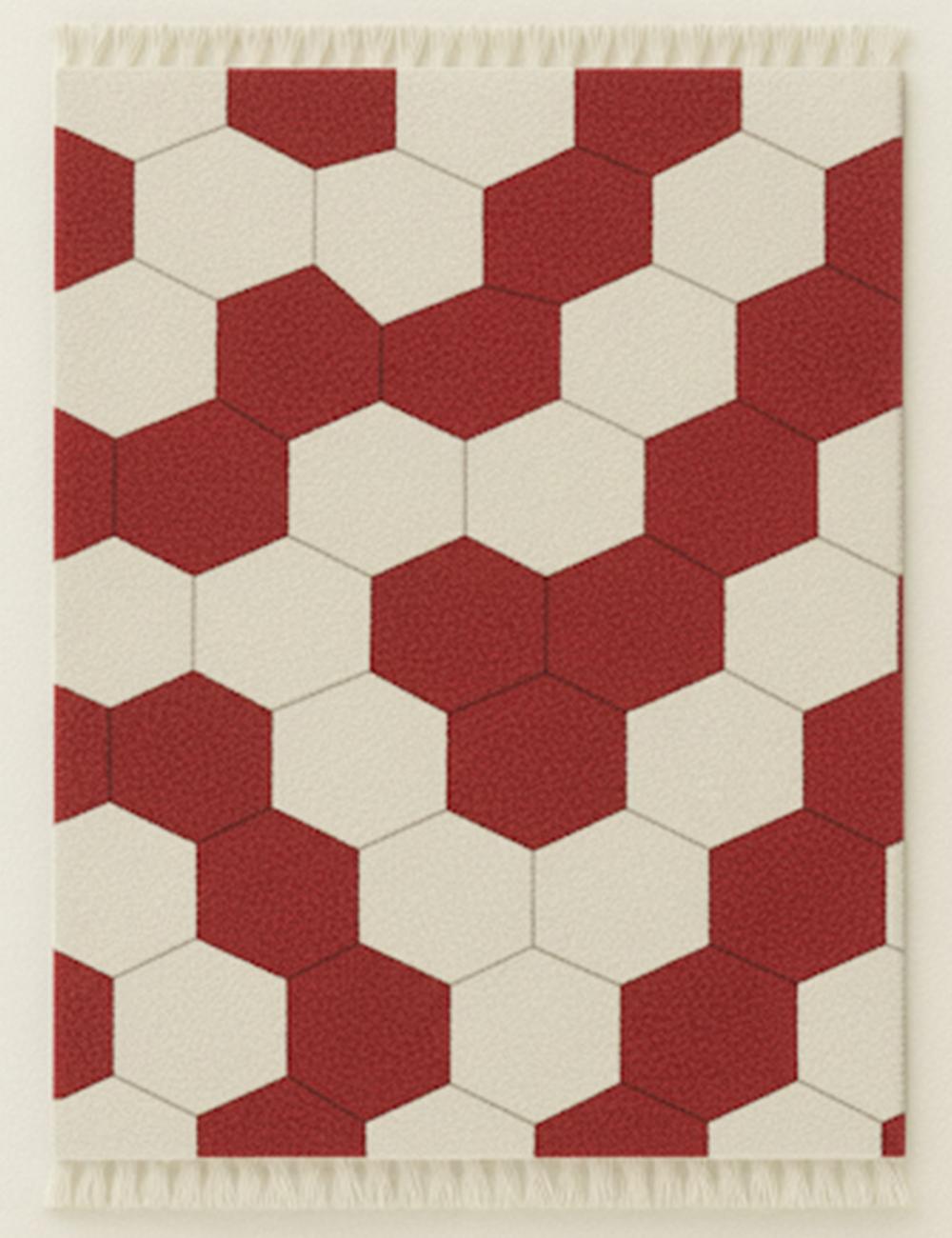Moroccan Modern Hexagon Rug - Forma 13