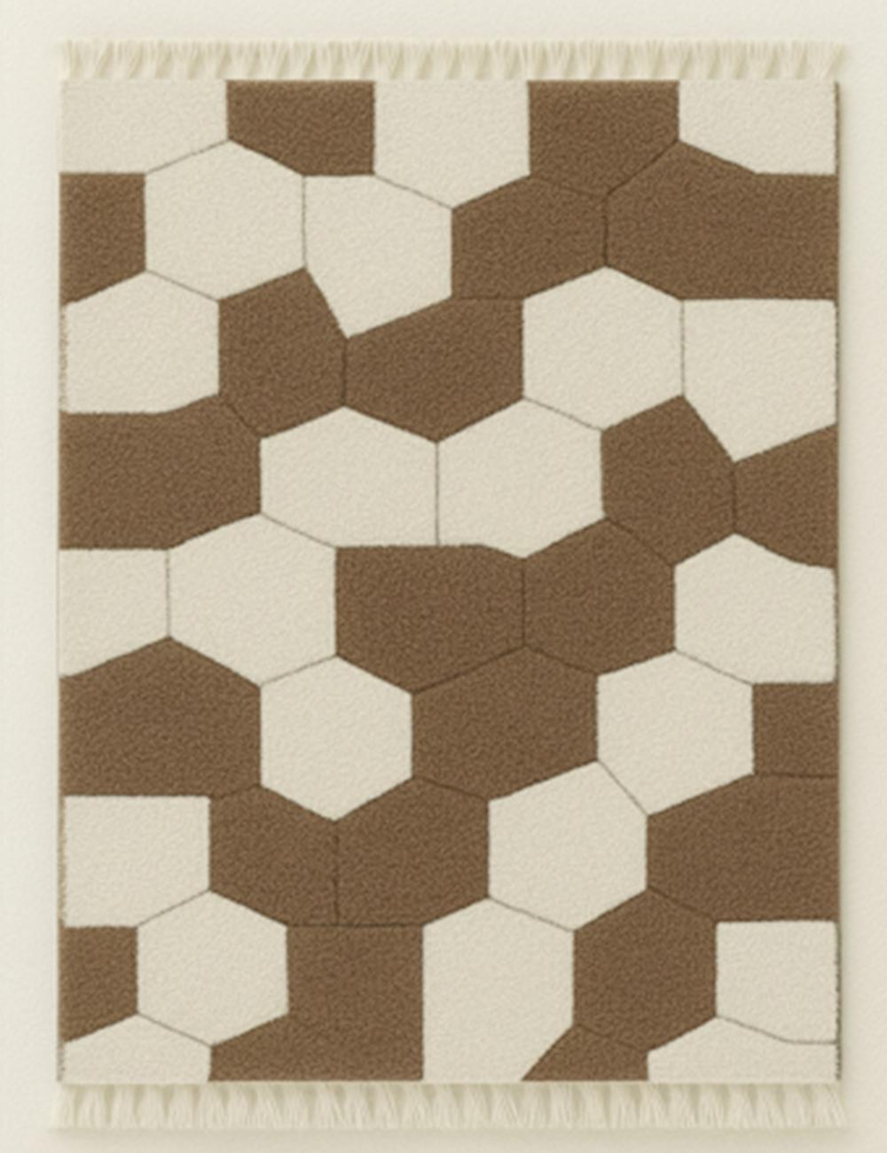 Moroccan Modern Hexagon Rug - Forma 13