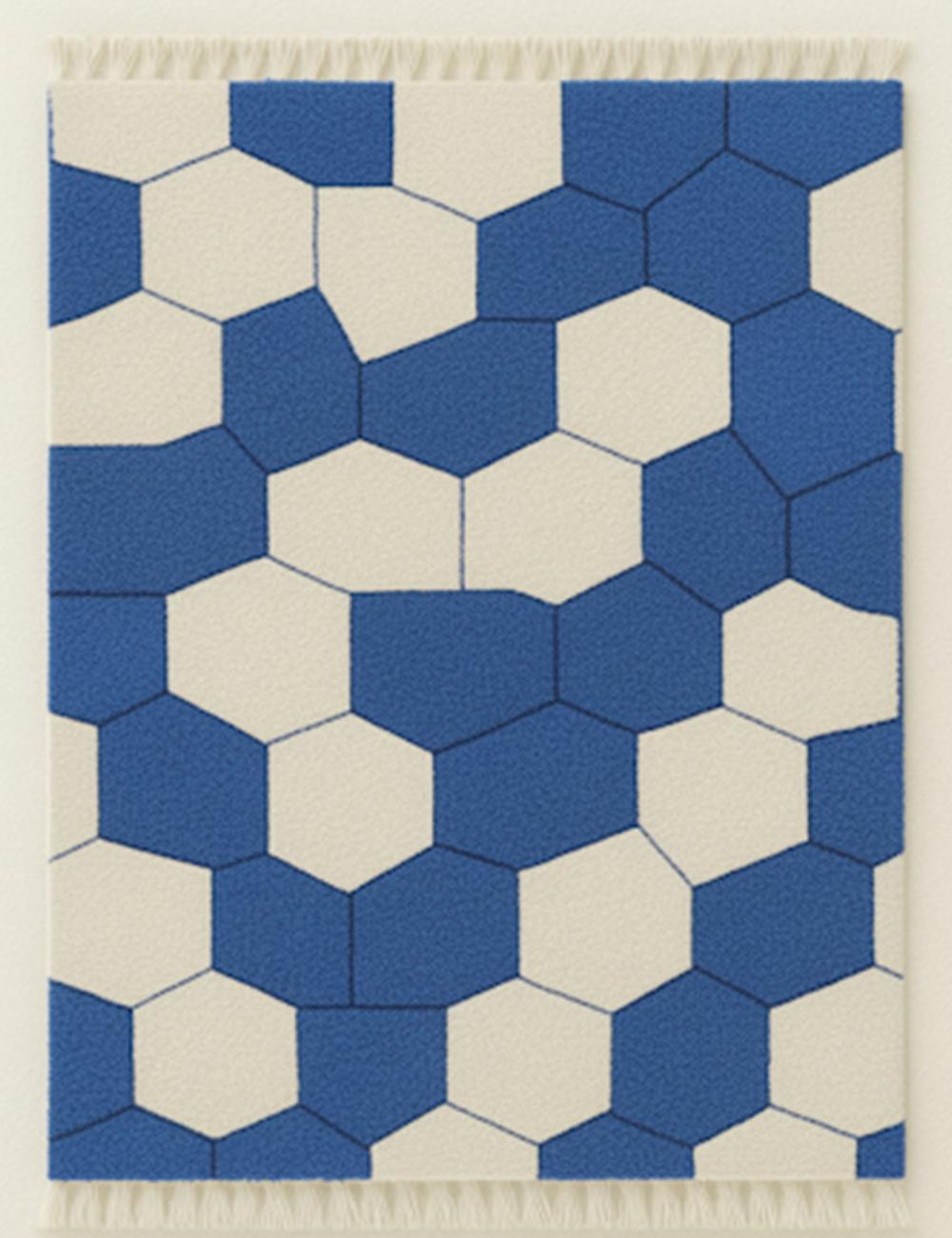 Moroccan Modern Hexagon Rug - Forma 13