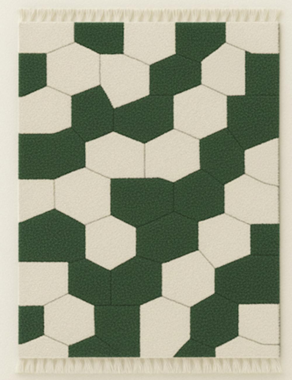 Moroccan Modern Hexagon Rug - Forma 13