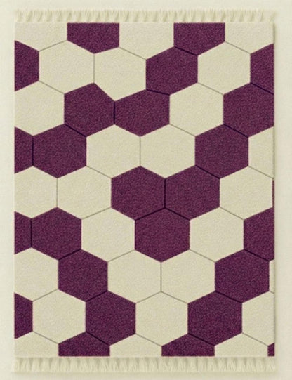 Moroccan Modern Hexagon Rug - Forma 13