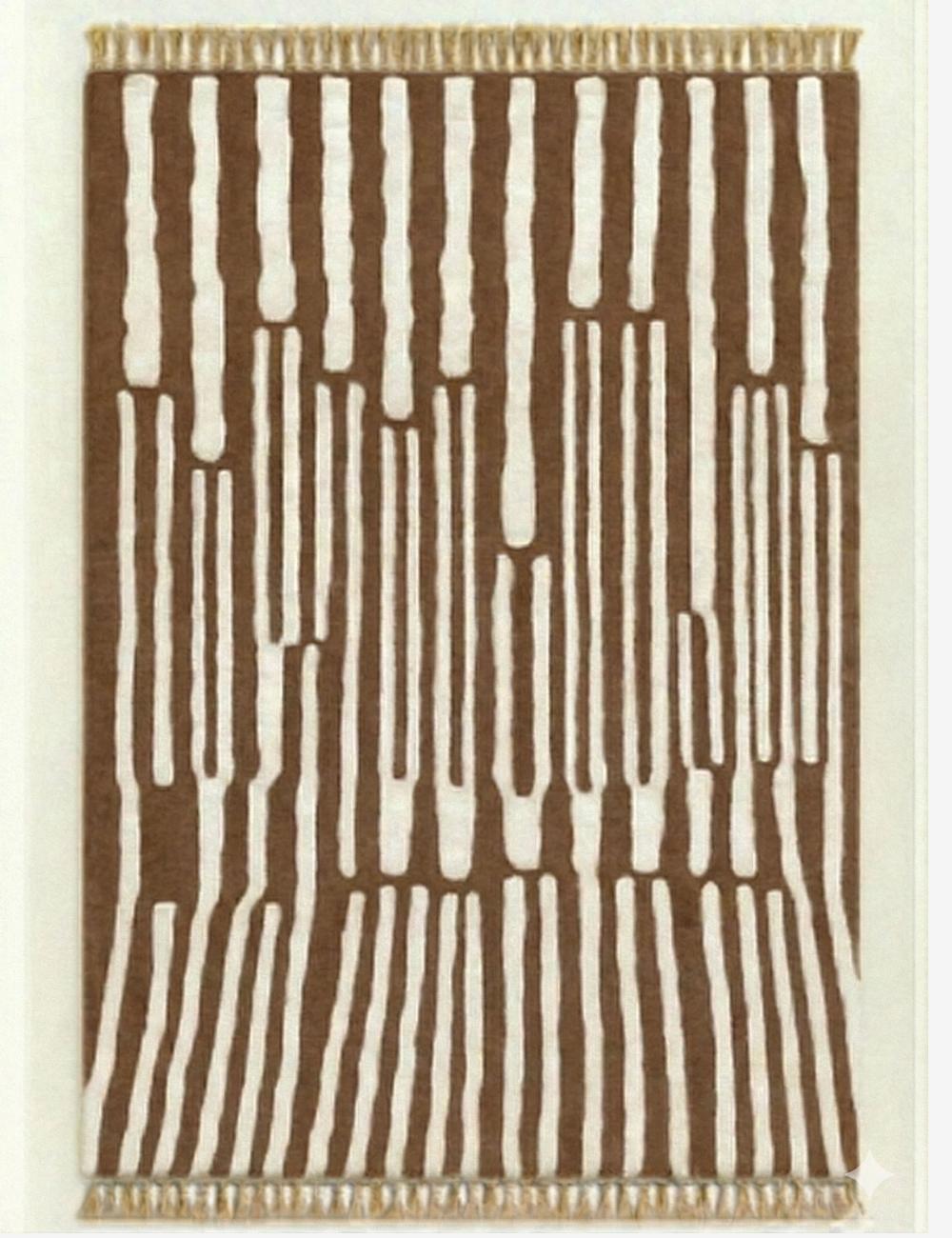 Contemporary Moroccan Wool Rug - Forma 14