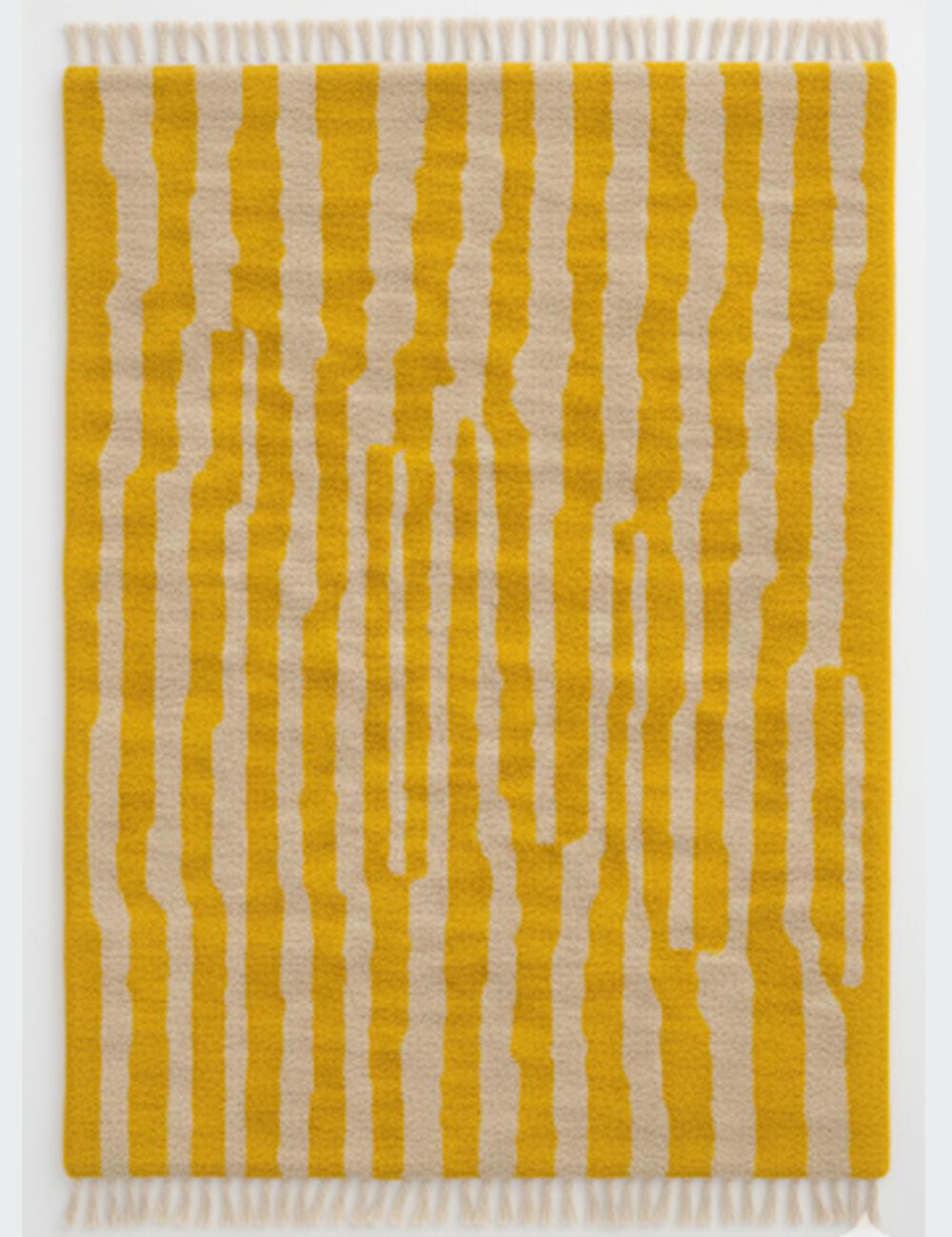 Minimalist Moroccan Wool Rug - Forma 25