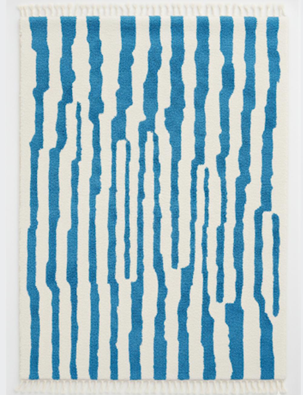 Minimalist Moroccan Wool Rug - Forma 25