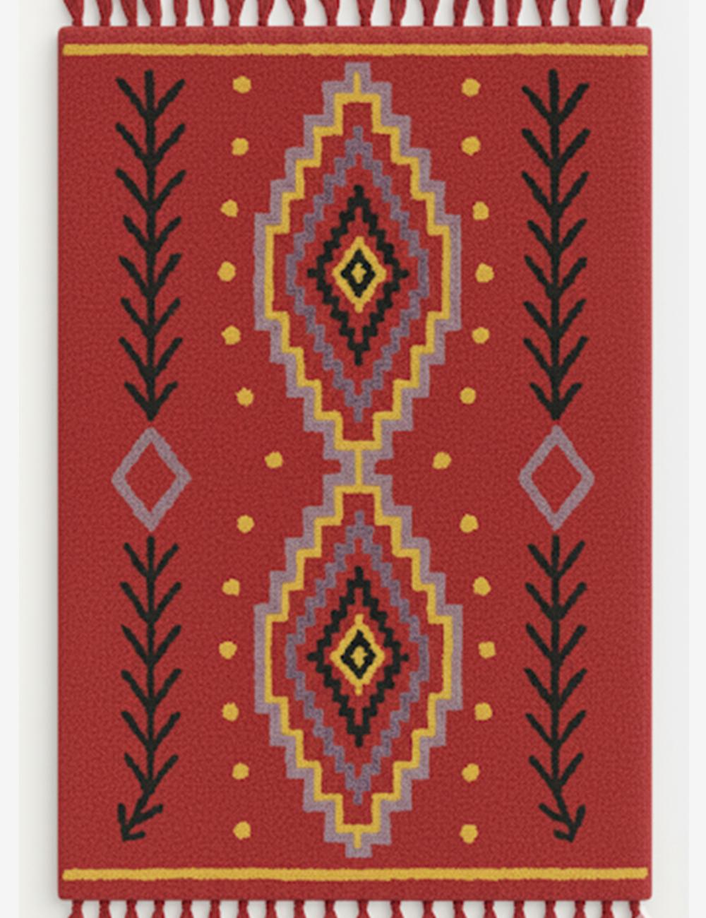 Handmade Geometric Moroccan Rug - Esmeralda 16