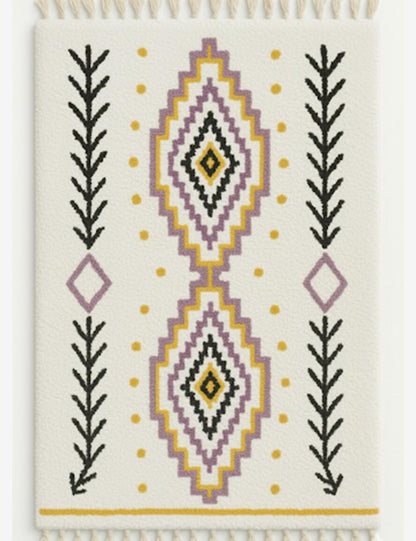 Handmade Geometric Moroccan Rug - Esmeralda 16