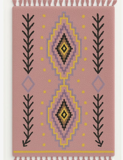 Handmade Geometric Moroccan Rug - Esmeralda 16