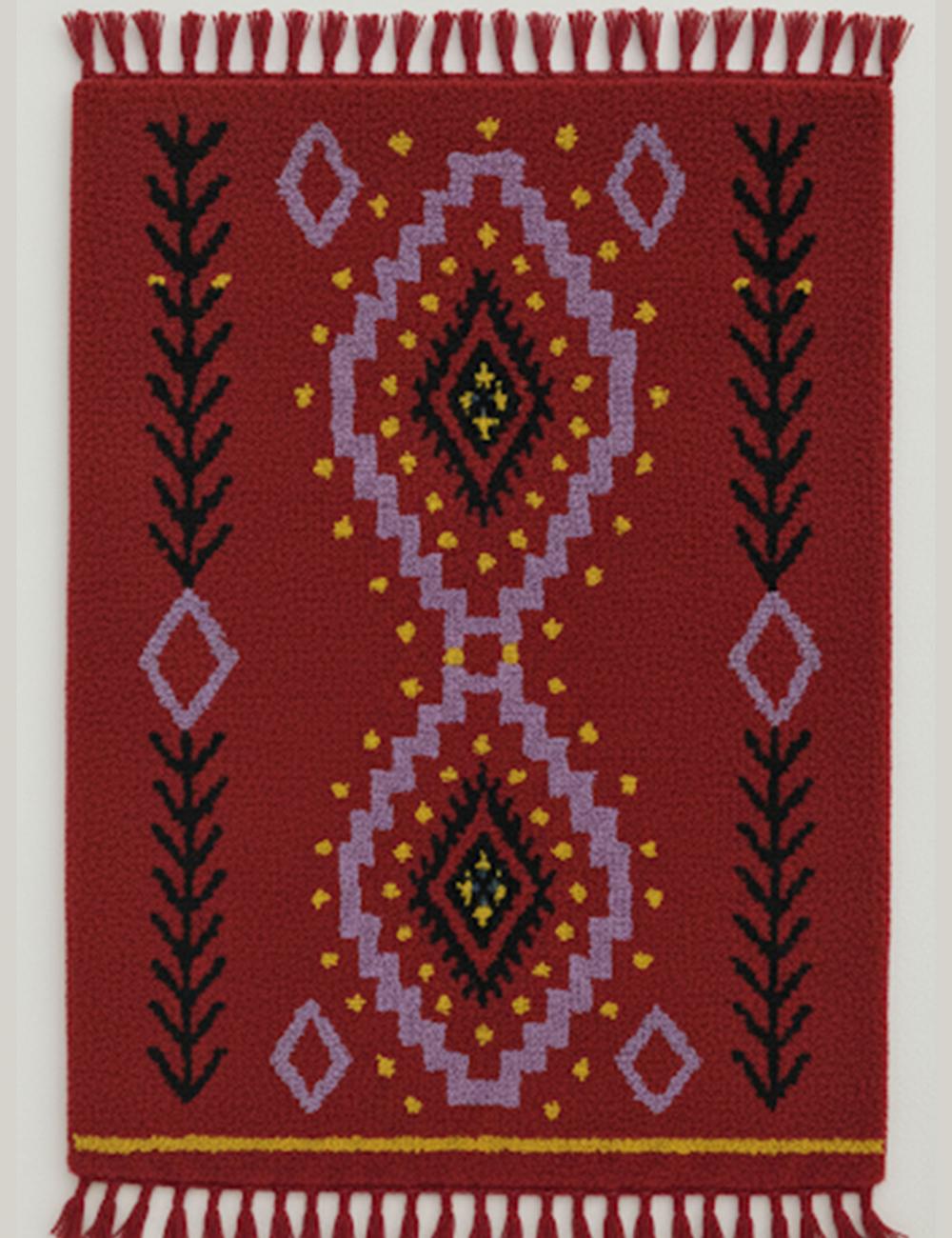 Custom Geometric Moroccan Rug - Esmeralda 18