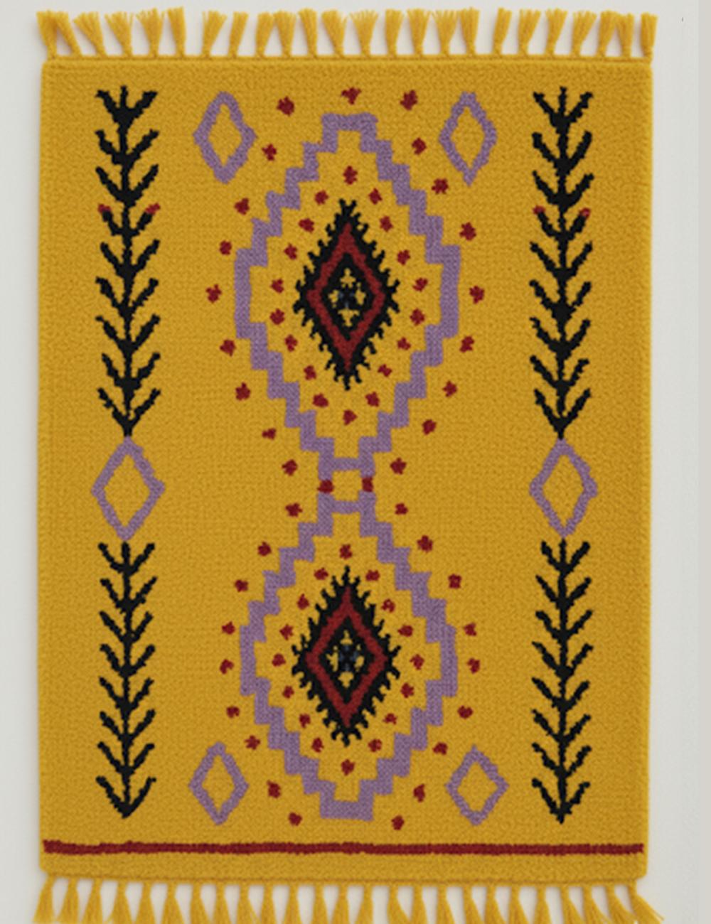 Custom Geometric Moroccan Rug - Esmeralda 18