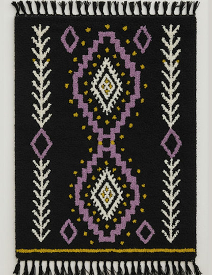 Custom Geometric Moroccan Rug - Esmeralda 18