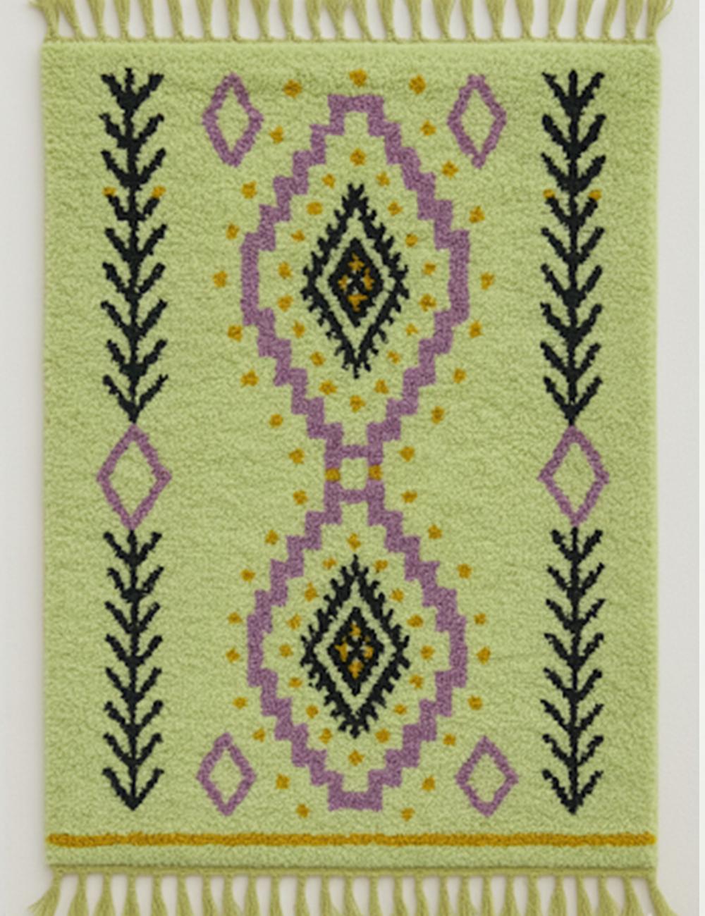 Custom Geometric Moroccan Rug - Esmeralda 18