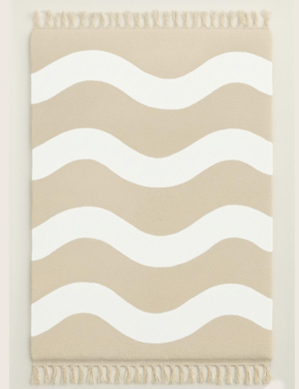 Custom Wavy Moroccan Rug - forma 61