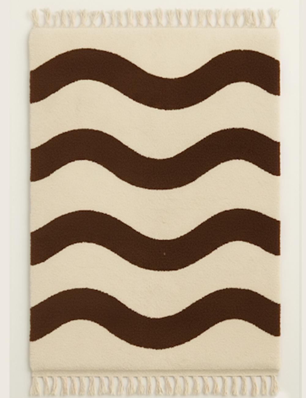 Custom Wavy Moroccan Rug - forma 61