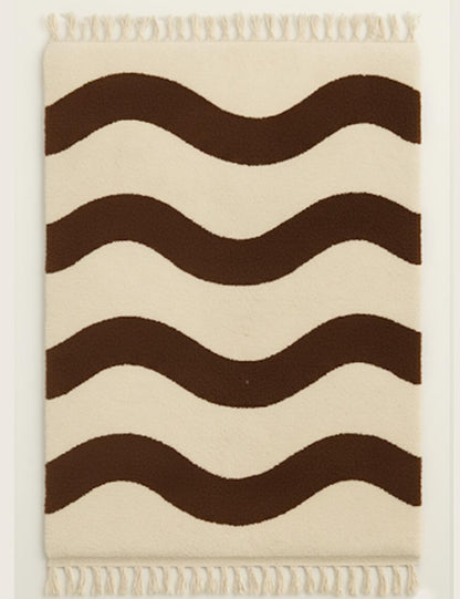 Custom Wavy Moroccan Rug - forma 61