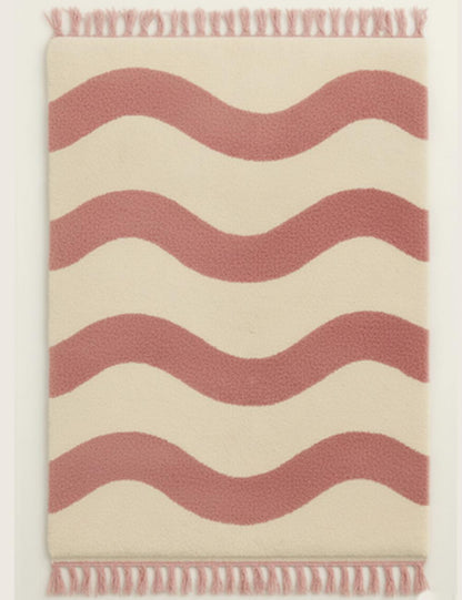 Custom Wavy Moroccan Rug - forma 61