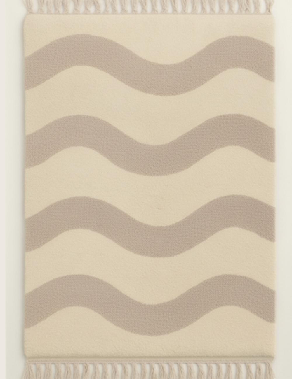 Custom Wavy Moroccan Rug - forma 61