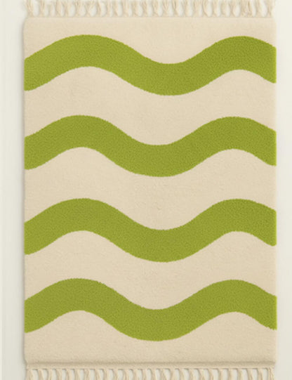 Custom Wavy Moroccan Rug - forma 61