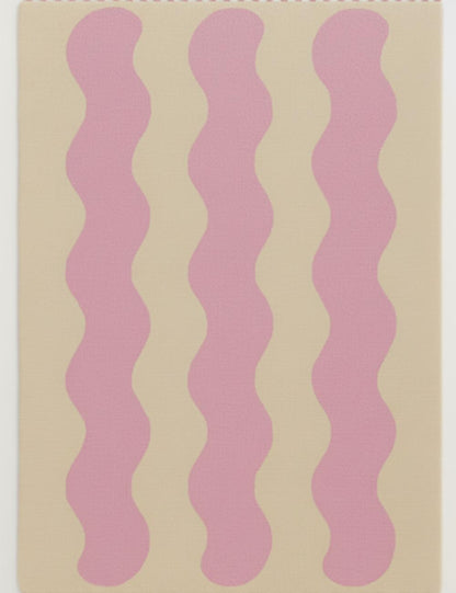 Custom Vertical Wavy Moroccan Rug - forma 62