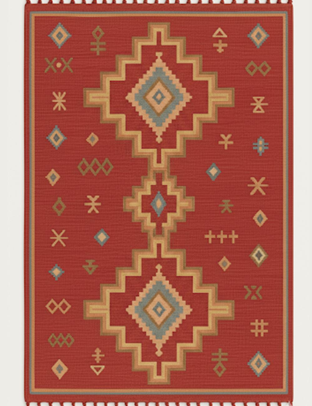 Custom Geometric Moroccan Rug - Esmeralda 17