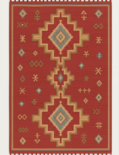 Custom Geometric Moroccan Rug - Esmeralda 17