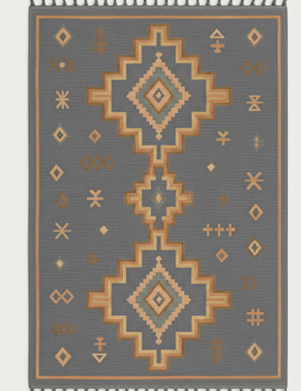 Custom Geometric Moroccan Rug - Esmeralda 17