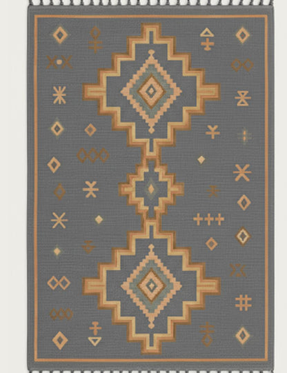Custom Geometric Moroccan Rug - Esmeralda 17