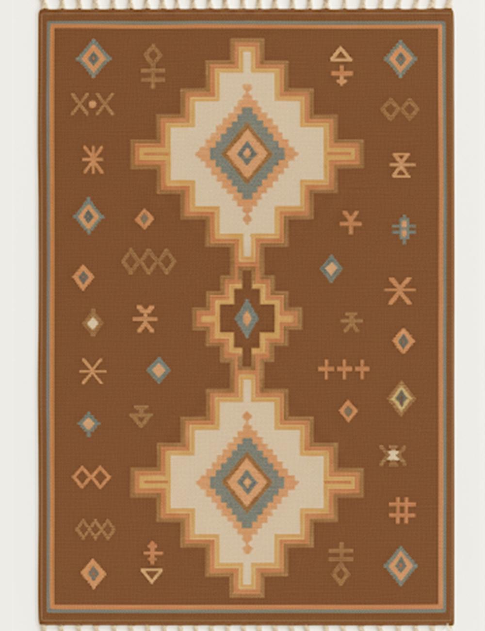 Custom Geometric Moroccan Rug - Esmeralda 17