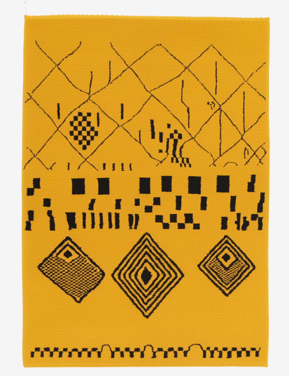 Abstract Symbolic Moroccan Rug - forma 70