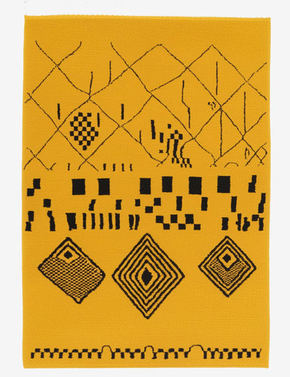 Abstract Symbolic Moroccan Rug - forma 70