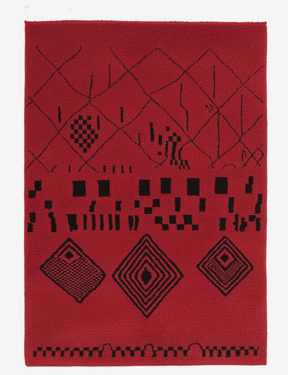 Abstract Symbolic Moroccan Rug - forma 70